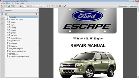 ford escape 2012 manual